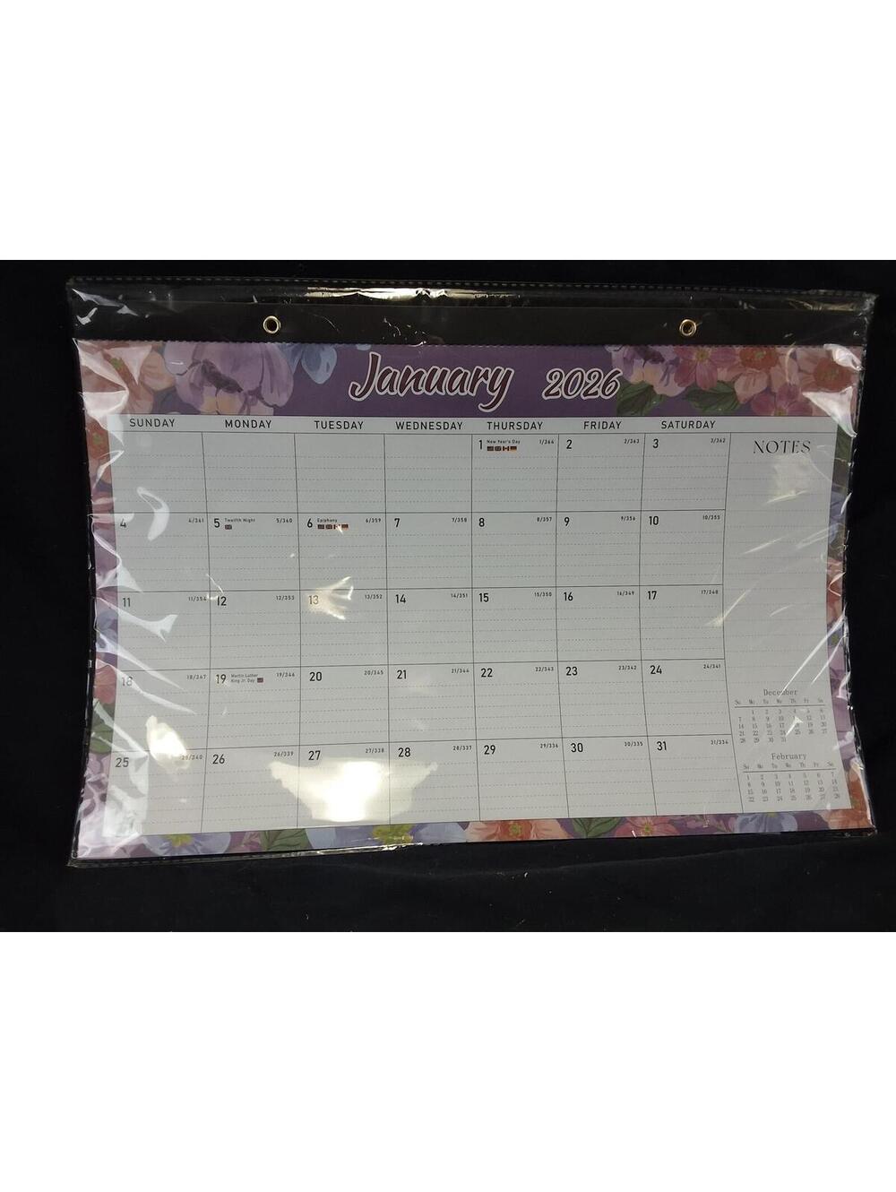 2026 Desk Calendar with Fun Stickers - Stay Organized!